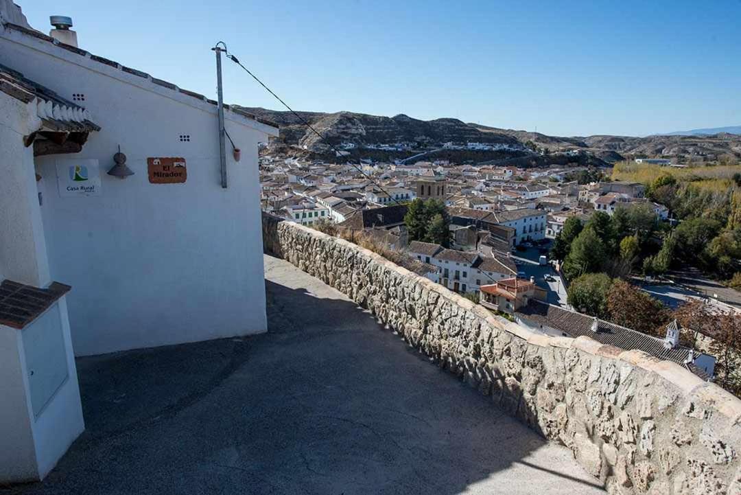 Casas Cueva El Mirador De Galera Pensionat Eksteriør billede